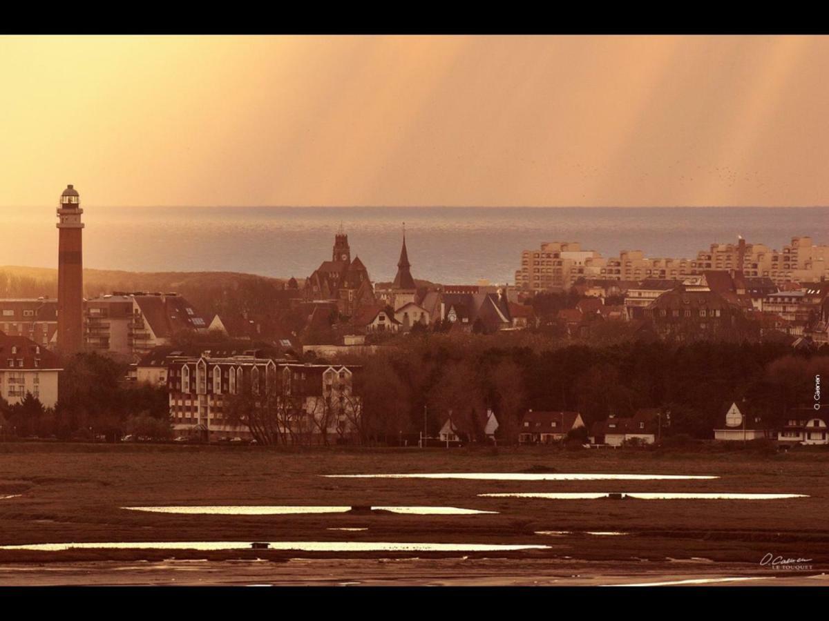 Studio Avec Parking Prive Au Coeur Du Triangle D'Or - Le Touquet Paris-Plage Lägenhet Exteriör bild